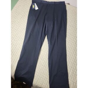 Polo Ralph Lauren Dress Pants 36x34 Navy Blue NEW Stretch Classic Fit Trousers